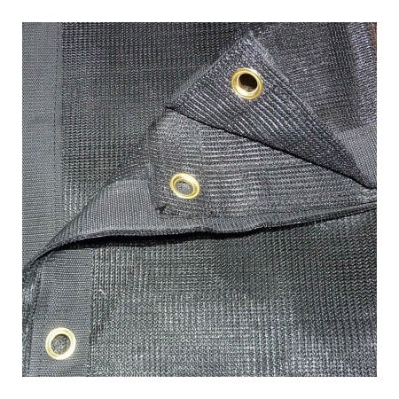 Xtarps Corporation. Xtarps, MN-MS70-B1624, 70% Shade Cloth, Shade Tarp, 16'W x 24'L, Black MN-MS70-B1624